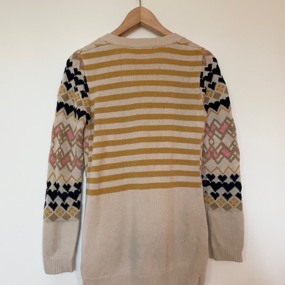 Anthropologie Multicolor Patterned Cardigan - Picture 3 of 3